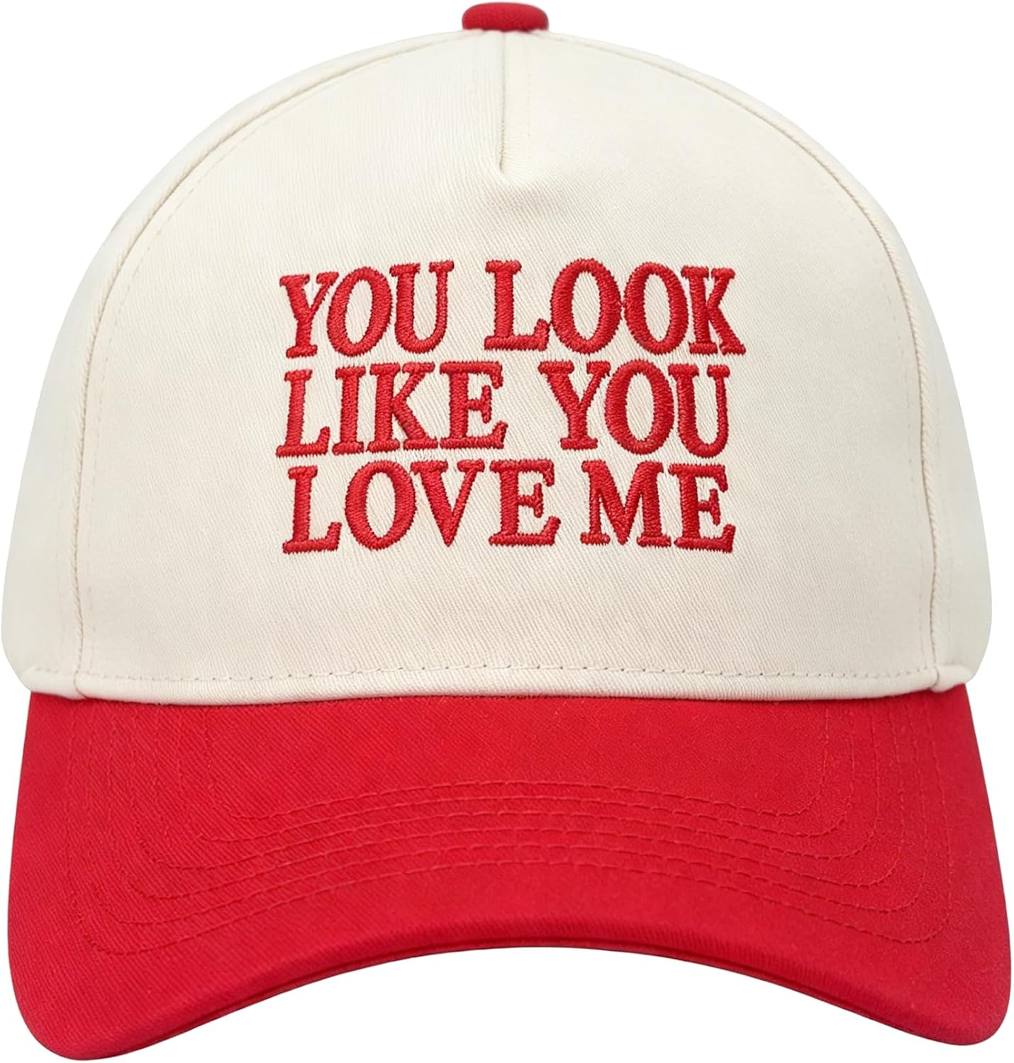 You Look Like You Love Me Hat Embroidered Hats Adjustable Baseball Caps Vintage Trucker Hats for Women Men