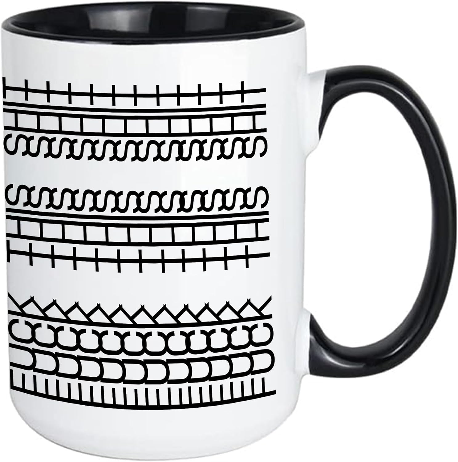 15OZ Funny Hidden Message Coffee Mug, Novelty F This S Ceramic Office Gifts for Coworker & Best Friend & Brother, Unique Cup Gag Gifts for Birthday & Christmas