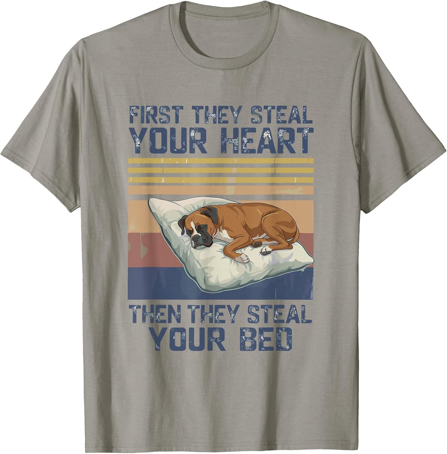 Funny Boxer Pet Lovers Dog Owner Men Women T-Shirt