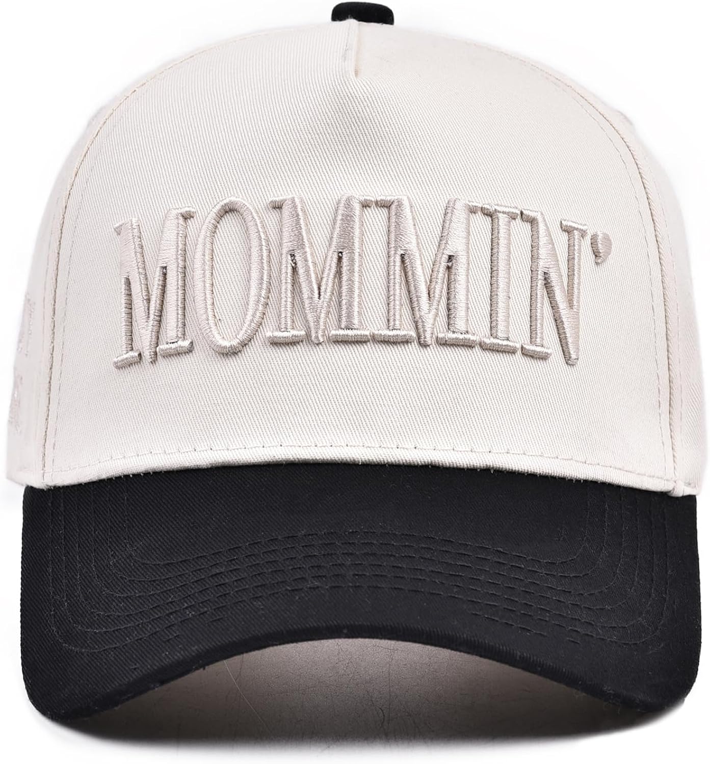 Funny Mommin Hat for Women, Mama Too Busy to Care Truck Hat Gifts Adjustable Washed Cotton Embroidered Mom Baseball Cap