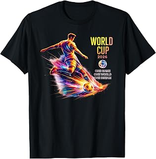 Soccer - WM World Cup 2026 One Game World Dream T-Shirt