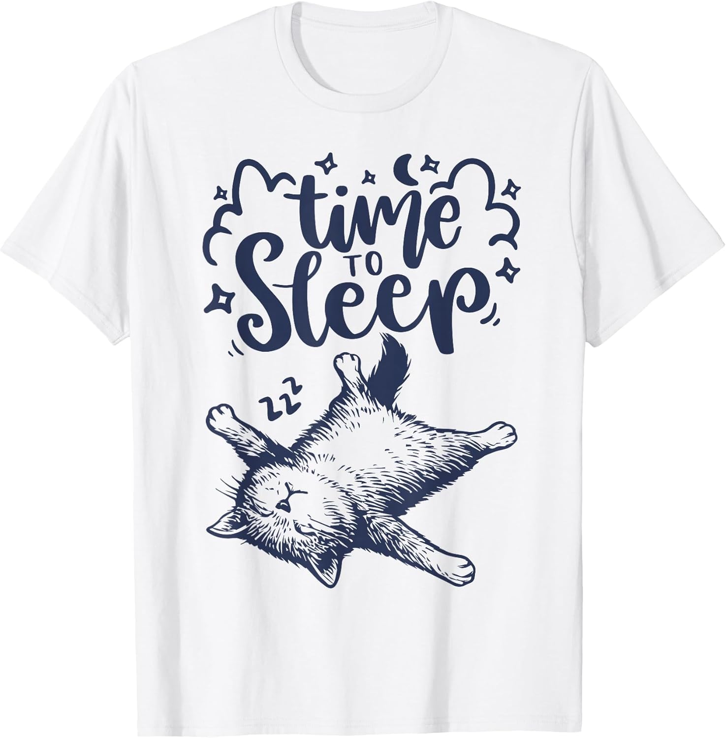Cozy Cat Nap Life Sleepy Kitty Dream Vibes Apparel