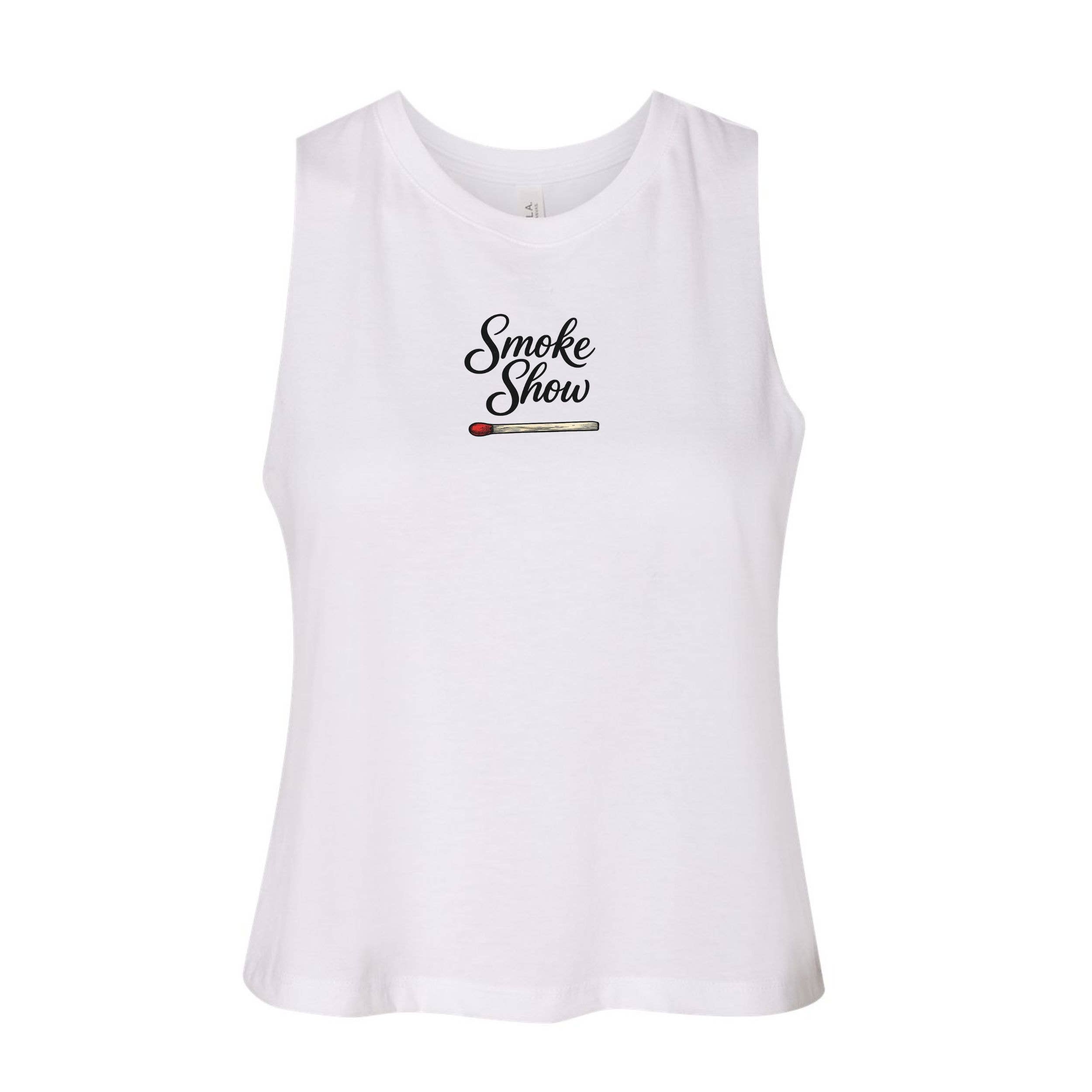 Smoke Show Graphic Racerback Tank