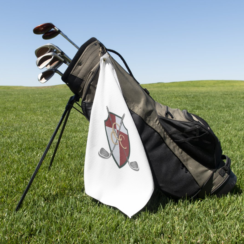 Golf Towel - Custom, 16"x24", 10" Logo