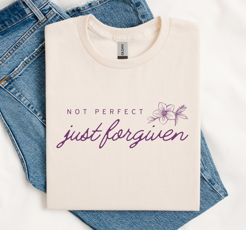 Forgiven Shirt, Faith Tee, Christian Shirt, Soft Gildan