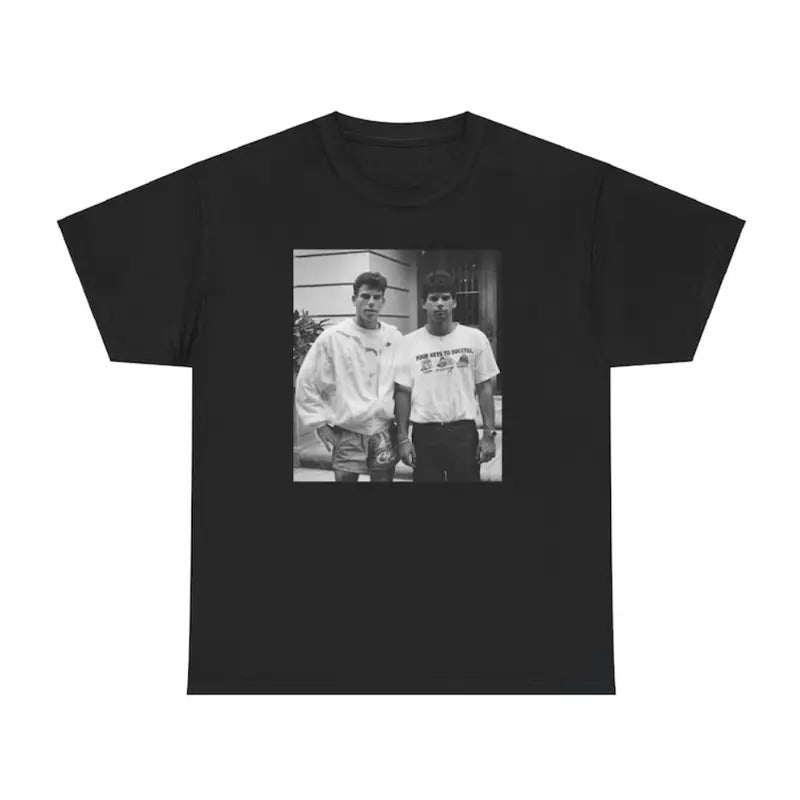 80s Menendez Brothers Inspired Vintage T-Shirt Retro Fan Gift Unisex Graphic Tee Menswear Top
