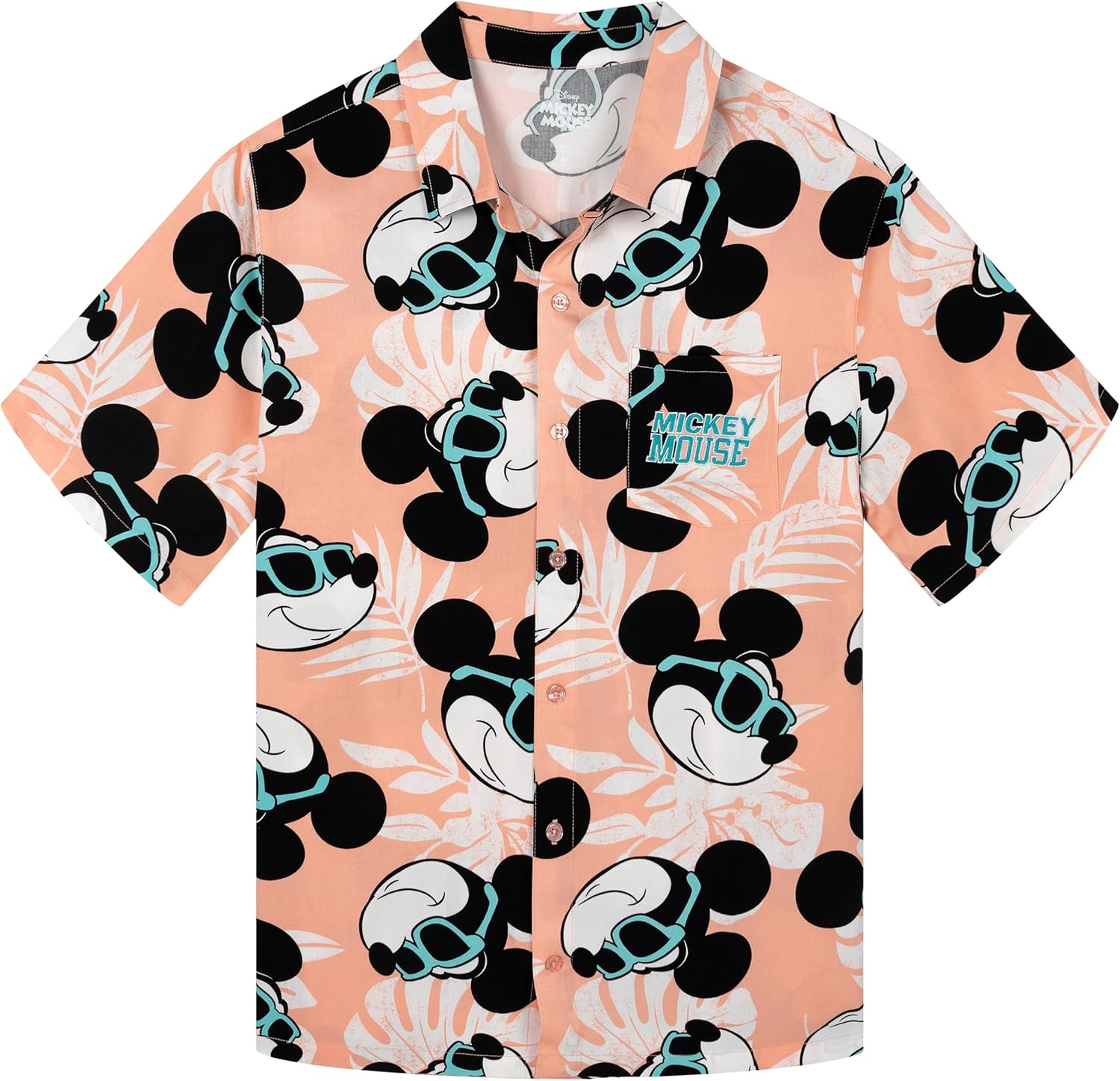 Hawaiian Button Down Dress Shirt Adult Sizes (X-Small - 2XL)