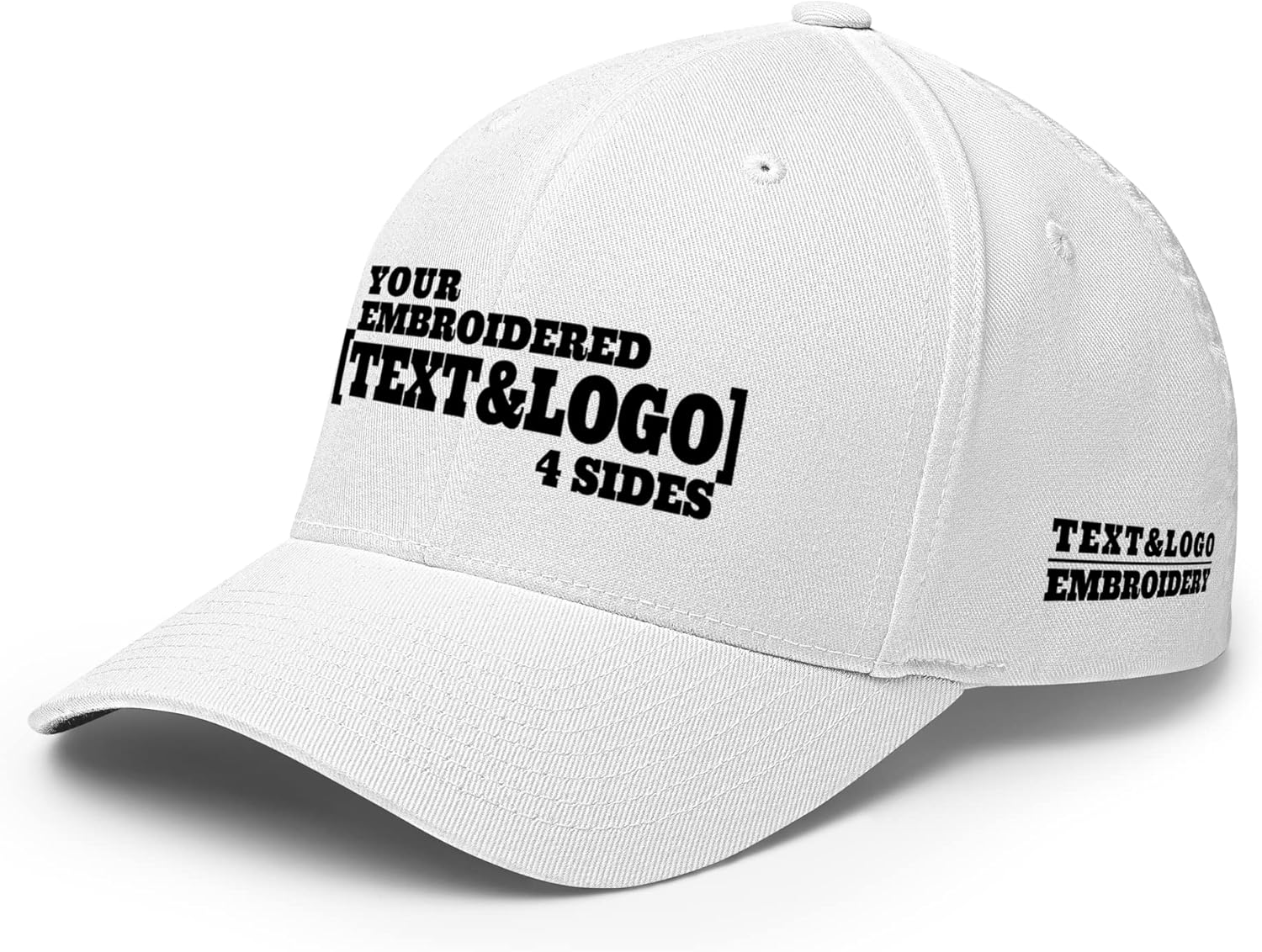 Custom Hat/Cap, Embroidery Personalized Text & Logo丨Snapback Baseball Trucker Hat