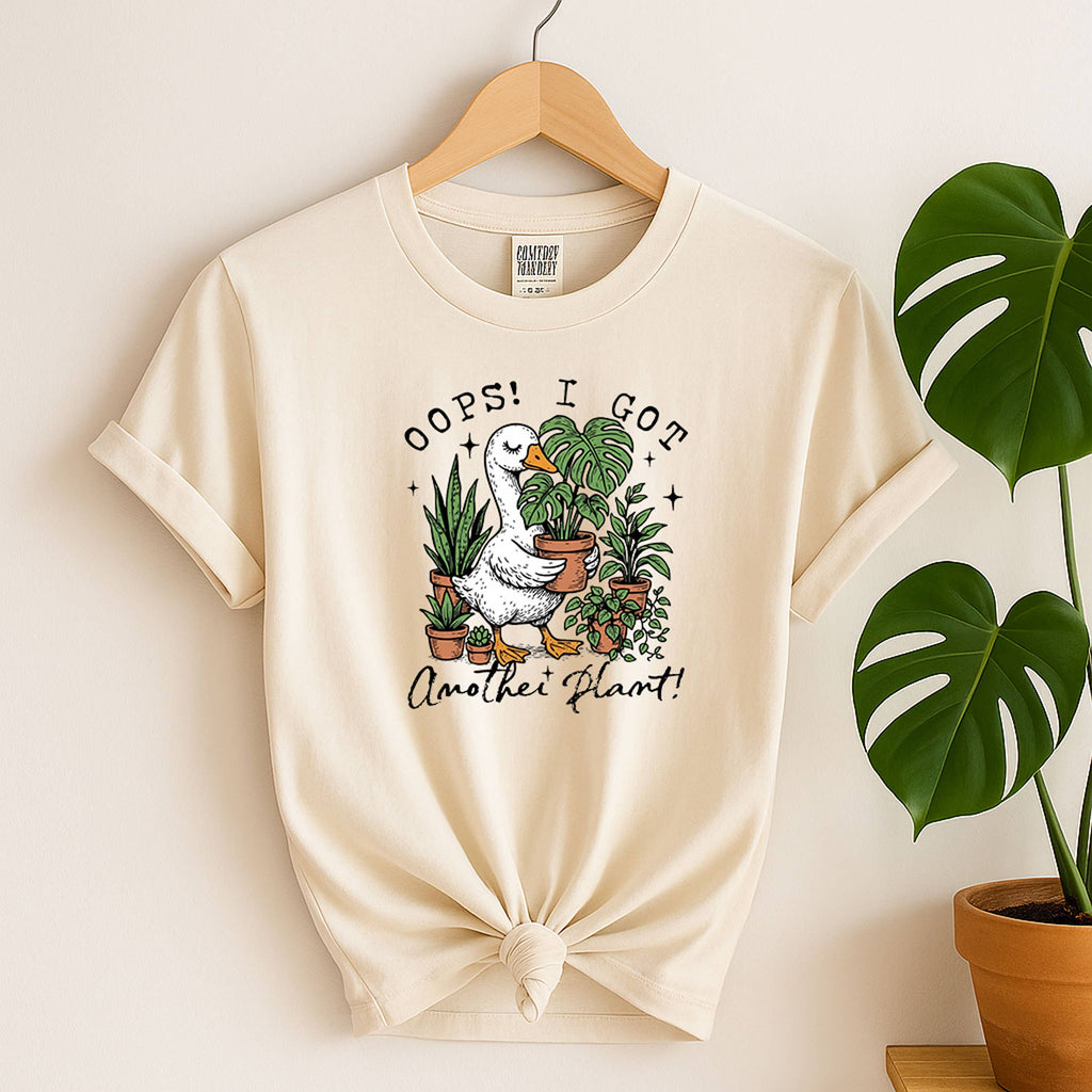 Oops I Got Another Plant Shirt Funny Goose Plant Lover Tee 2