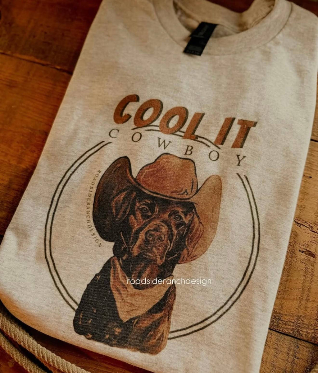 Cool It Cowboy Crewneck
