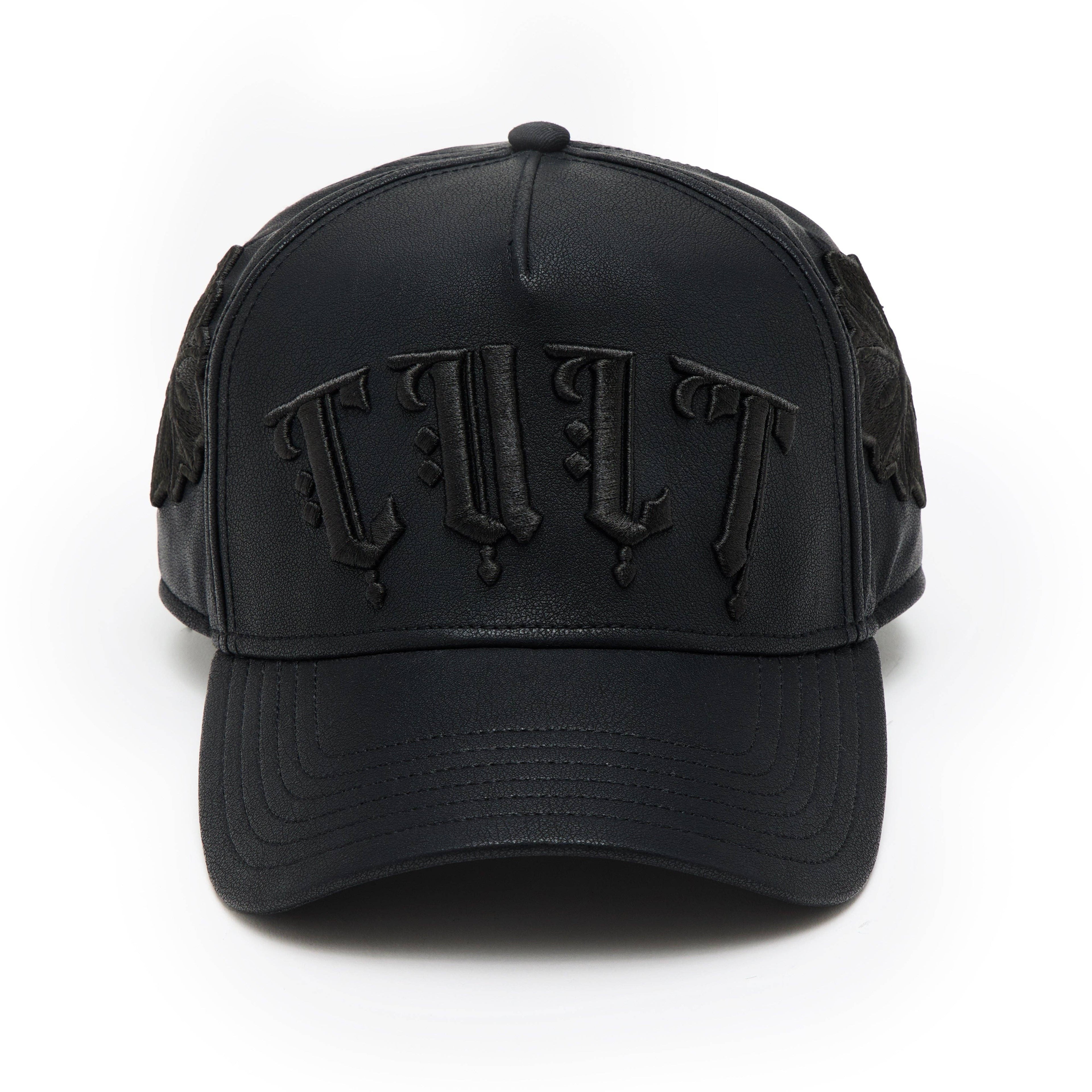 Cult's Cult X El Alfa Logo Trucker Hat "Flower" in Black