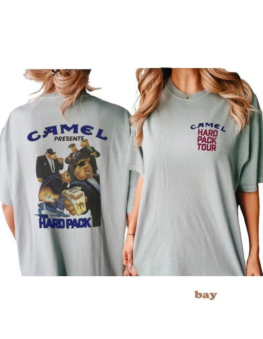 90s Camel The Hard Pack Unisex Garment-Dyed T-shirt | vintage Shirt, Joe Camel Promo Tee, Cowboy  T-shirt, sweater and Hoodie 2 sides