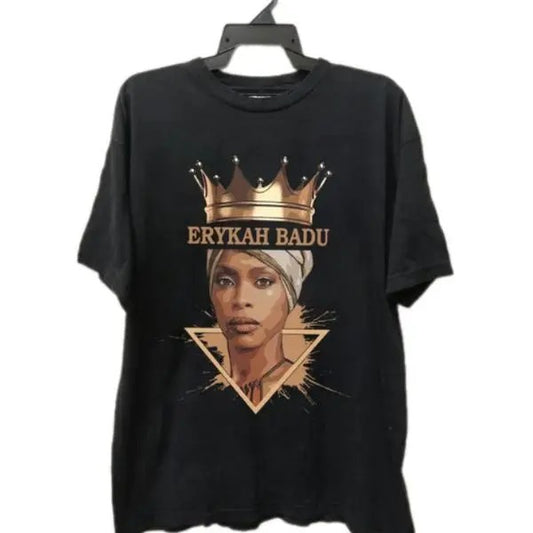 90s Erykah Badu Shirt, Retro Queen Erykah Graphic Shirt Unisex, Classic Short Sleeve Top Tee