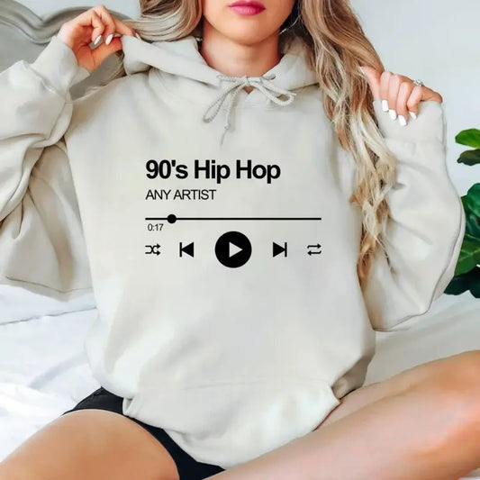 90s Hip Hop Sweatshirt Hoodie Shirt, 90s Music Shirt, 1990 Hip Hop Rap Throwback Gift, Old School Tee, Unisex Sweater Pullover Tee
