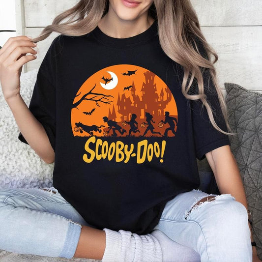 90s Scooby T Shirt, Vintage Scooby Hallooween T Shirt, Fashion Cotton, Full Colors, Full Sizes, For Men, For Women