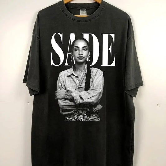 90s Vintage Sade Shirt, Sade Adu Unisex Tshirt, SADE Tour Crewneck Tshirt, Sade Pop Music Fan shirt, Gift for men women unisex tshirt, Music T-Shirt, Sade Shirt, Popular Sweatshirt, Cute Sweatshirt, Black Owned