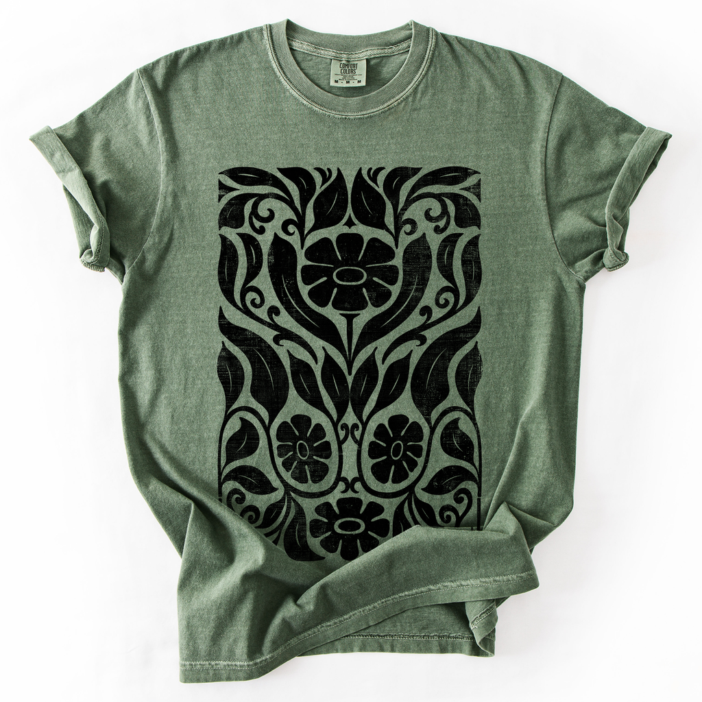 Big Bloom Daisy Flower, Vintage Boho, Nature, T-Shirt