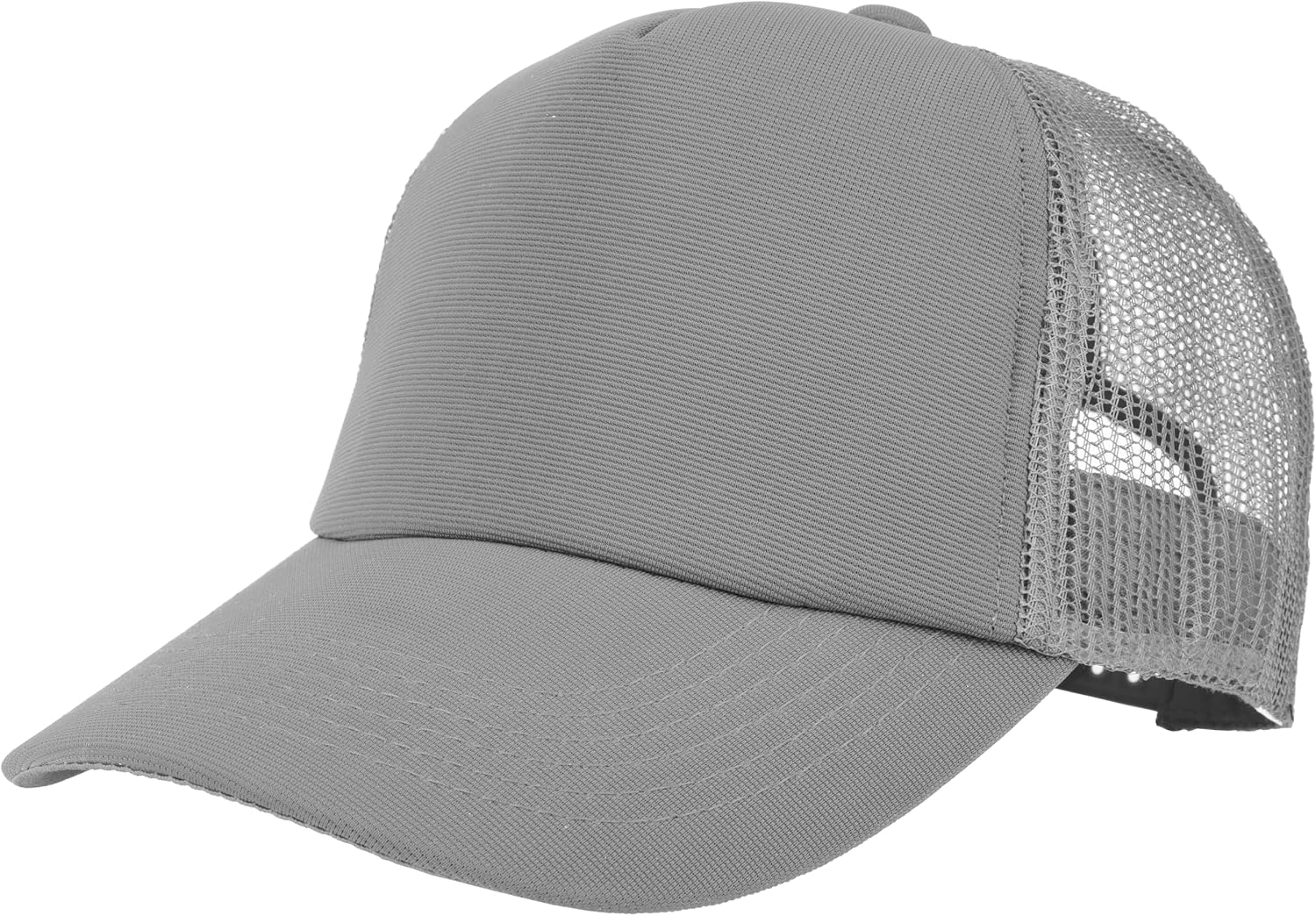 Polyester Foam Front, Mesh Back 5 Panel Sublimation Trucker Baseball Cap Snapback Hat