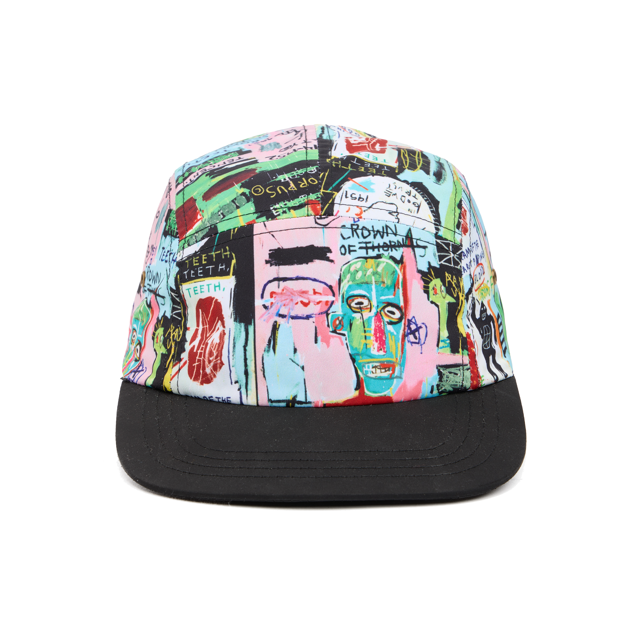 Jean-Michel Basquiat "in Italian" All-Over Print Cap