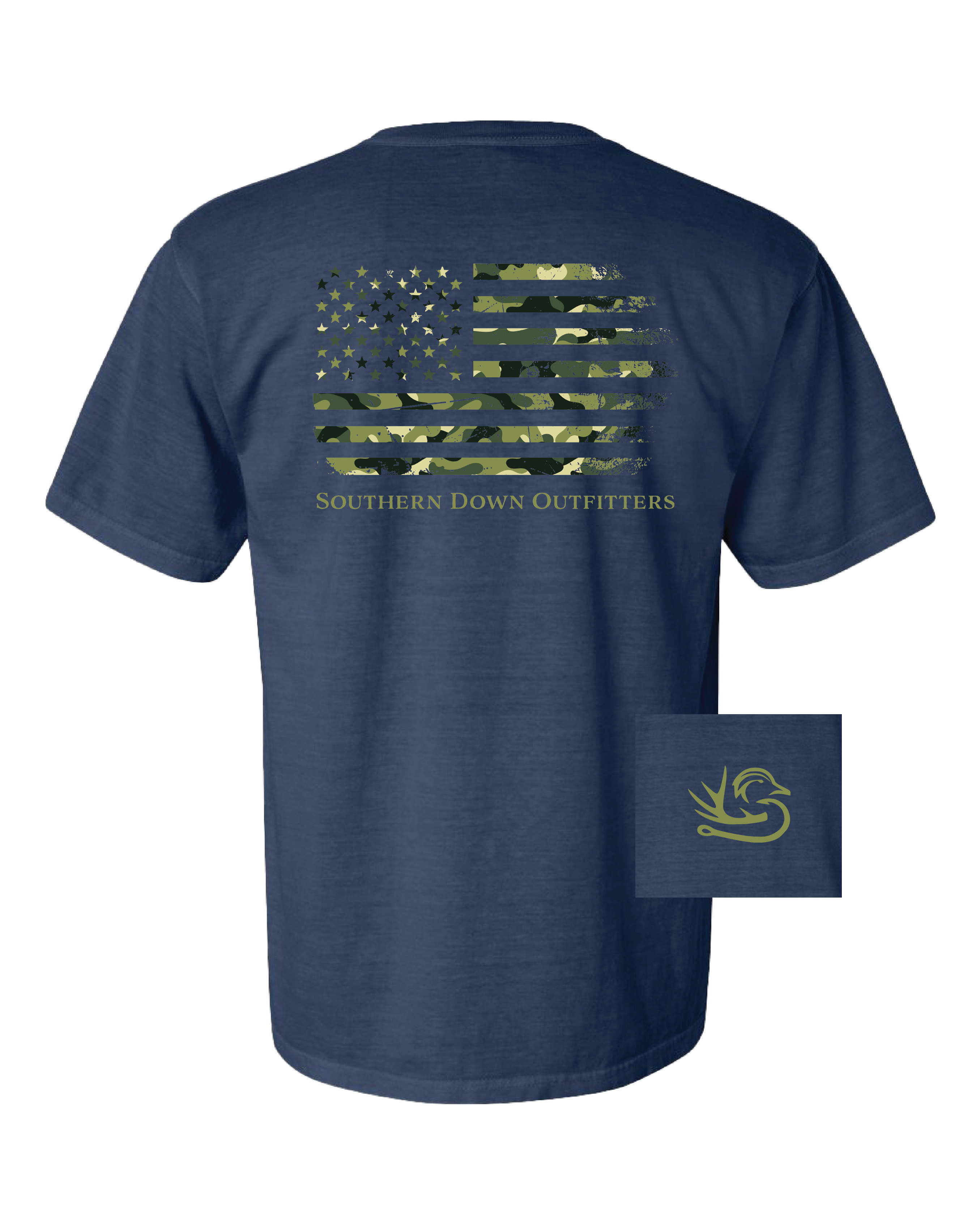 Camo Flag Tee