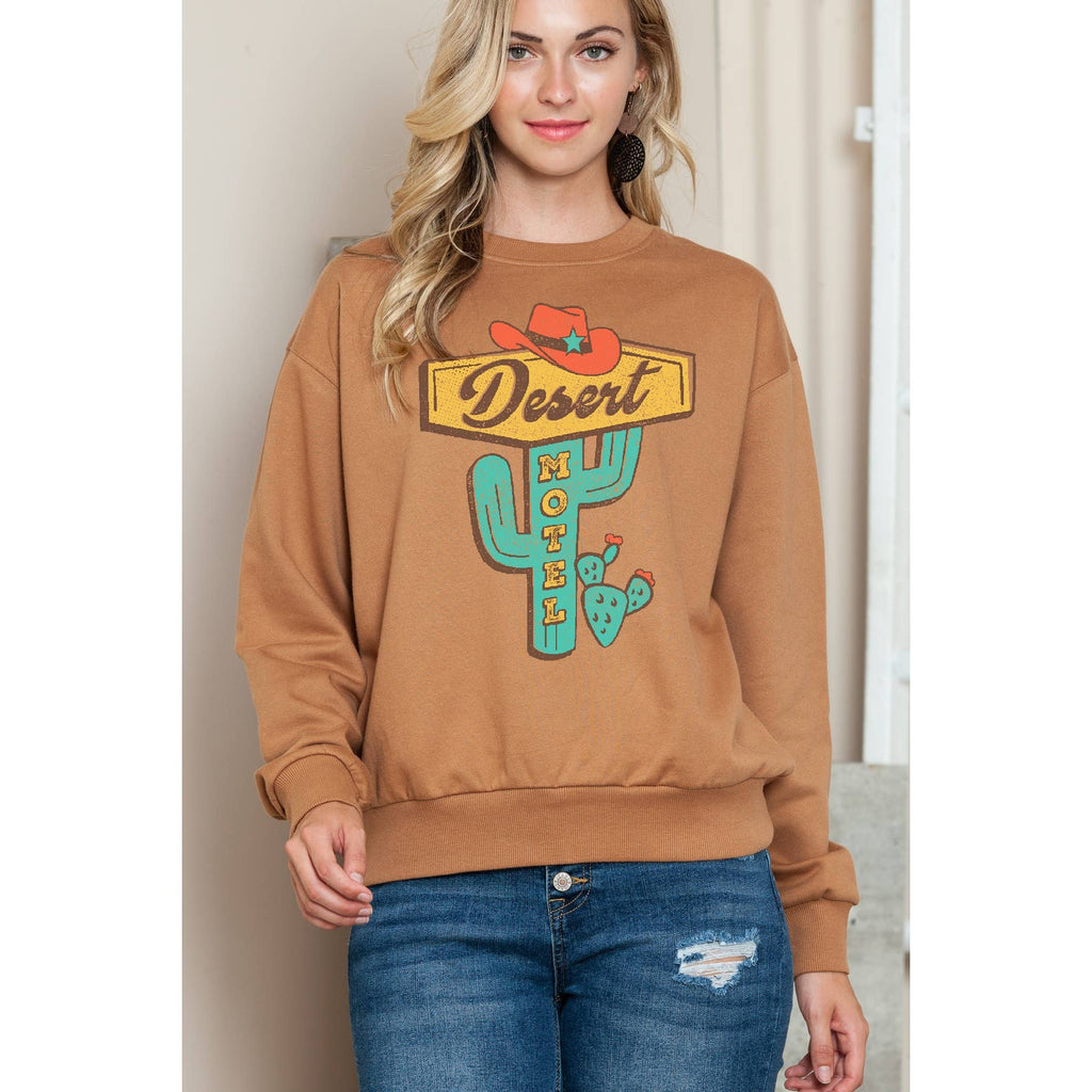 Desert Motel - Crewneck Sweatshirt