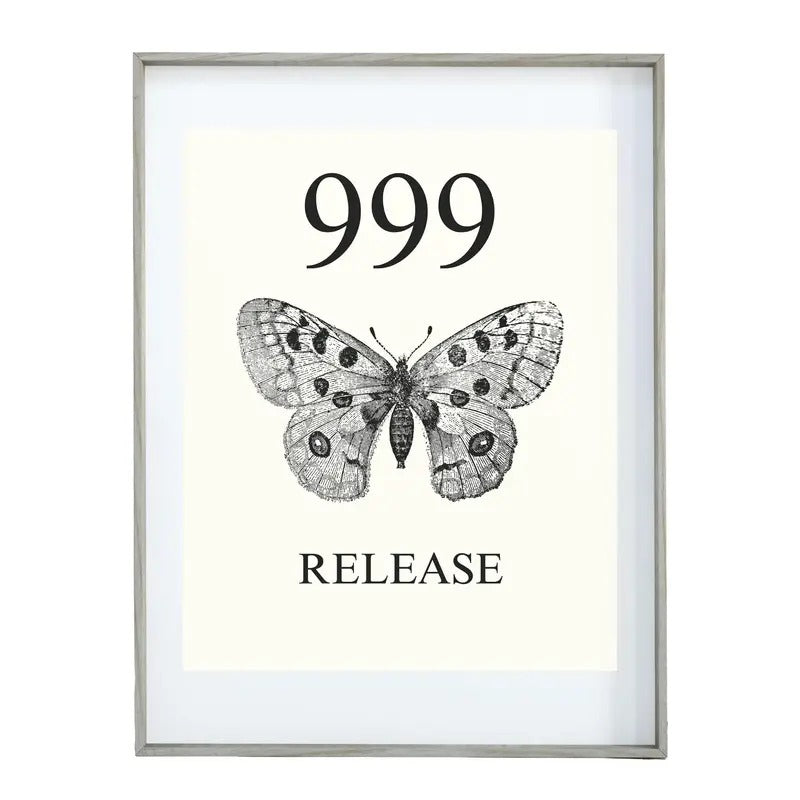 999 Angel Number Poster, 999 Wall Print, Angel Numbers Posters, College Apartment Decor Aesthetic, Gifts For Girls Wall...