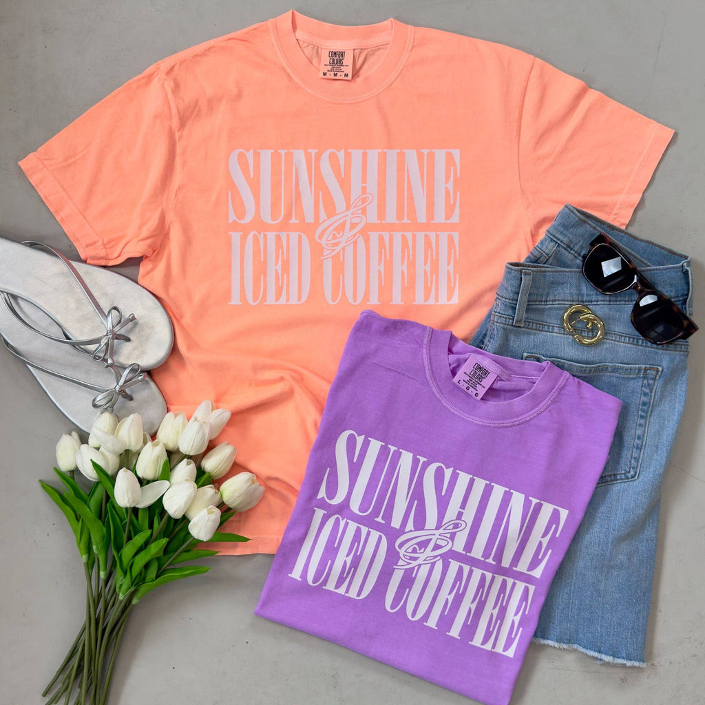 Sunshine & Iced Coffee Tee
