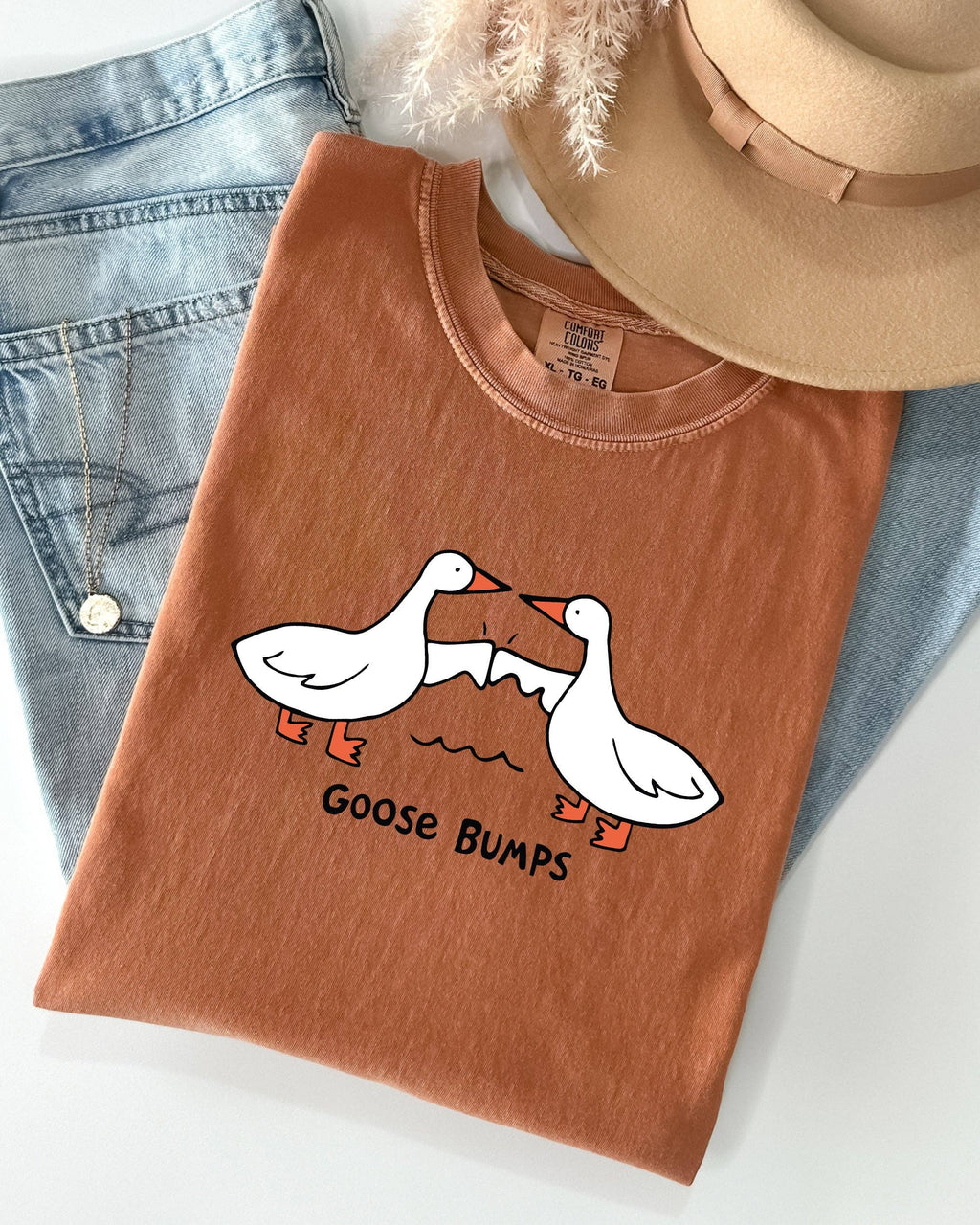 Goose Bumps, Funny, Meme, Joke, Aesthetic, Cute Shirt