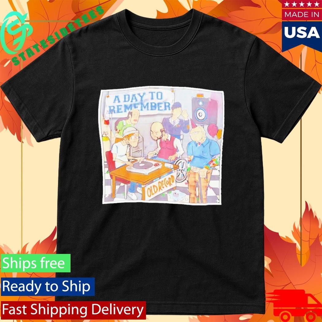 A Day To Remember Old Record Shirt