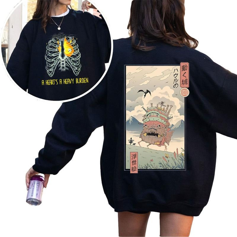 A Heart's A Heavy Burden HC Characters Anime Lovers Tshirt Crewneck Hoodie Sweatshirt | DripVista.com