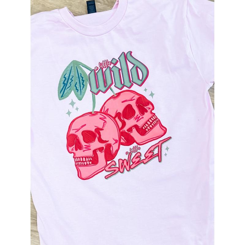 A Little Wild Graphic Top