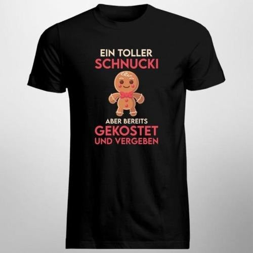 A great cutie, but already tasted and given away, gift for husband T-shirts boyfriend gift, Valentine's Day funny men's T-shirts made in usa