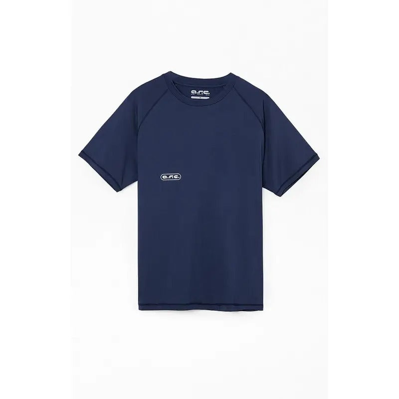 A.R.C. Men's Navy Active Sport UV T-Shirt Hoodie, Sweatshirt | DripVista.com