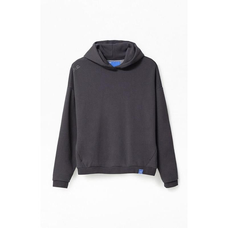 A.R.C. Men's Black Vintage Wash Heavyweight Oversized Fleece Hoodie T-Shirts, Sweatshirt | DripVista.com
