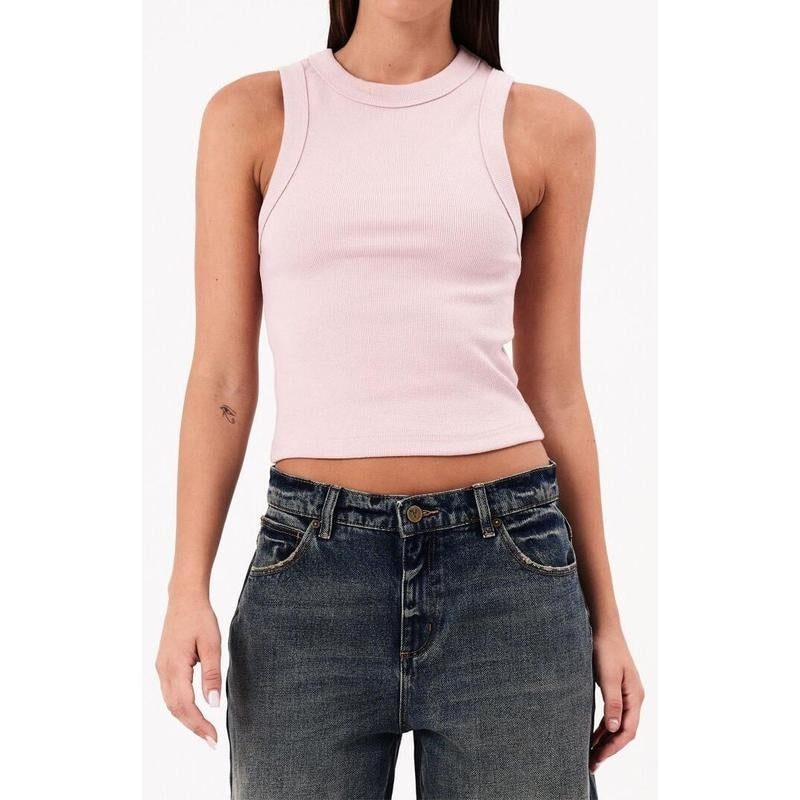 ABRAND Women's Heather Icon Long Singlet Tank Top T-Shirts, Hoodie, Sweatshirt | DripVista.com