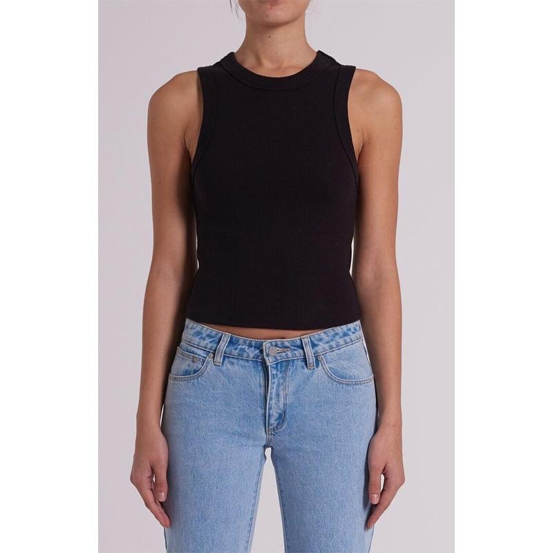 ABRAND Women's Heather Icon Long Singlet Tank Topstyle{n002}2 T-Shirts, Hoodie, Sweatshirt | DripVista.com