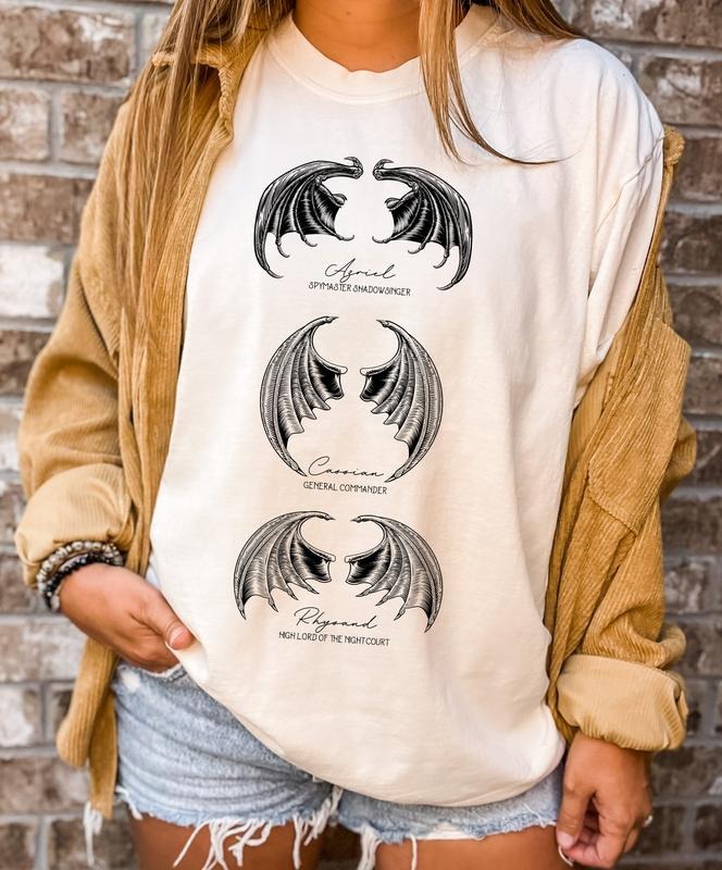 ACOTAR Bat Boys, Night Court Comfort Colors Tshirt