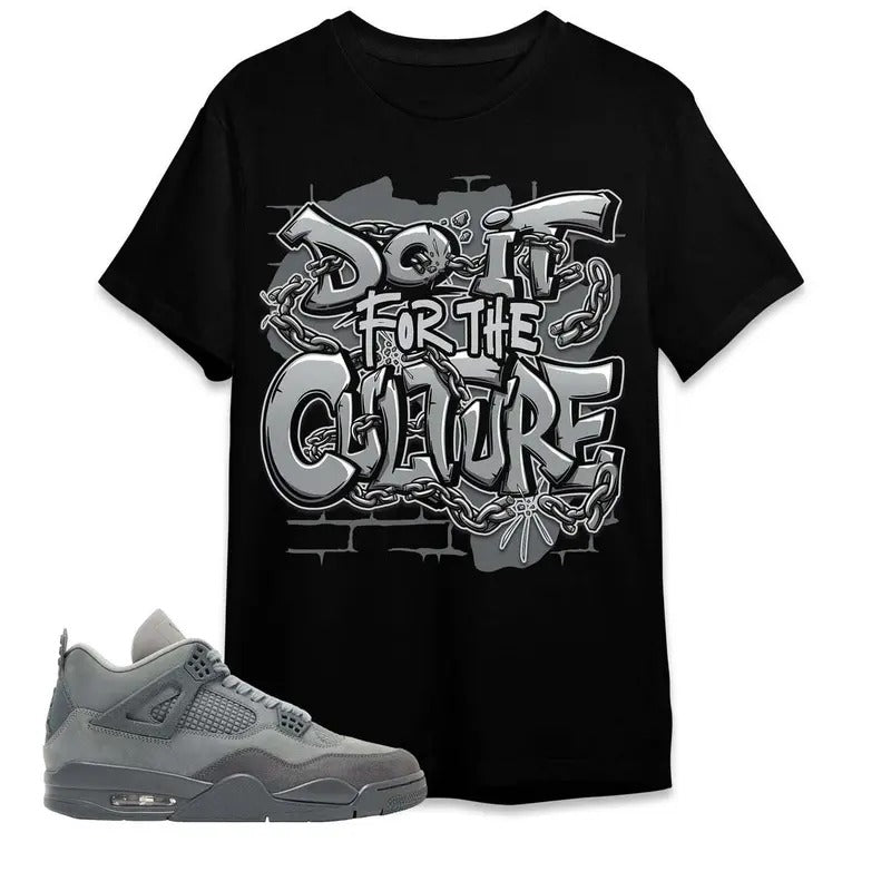 AJ 4 Pari Unisex T-Shirt, Do It For Culture, Shirt To Match Sneaker Hoodie, Sweatshirt | DripVista.com