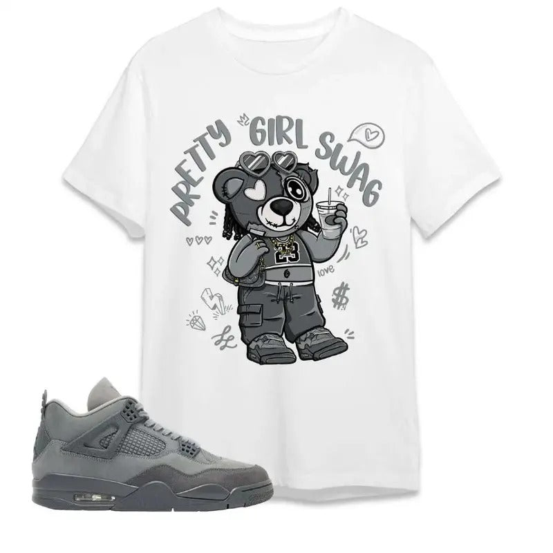 AJ 4 Pari Unisex T-Shirt, Pretty Girl Swag BER, Shirt To Match Sneaker Hoodie, Sweatshirt | DripVista.com