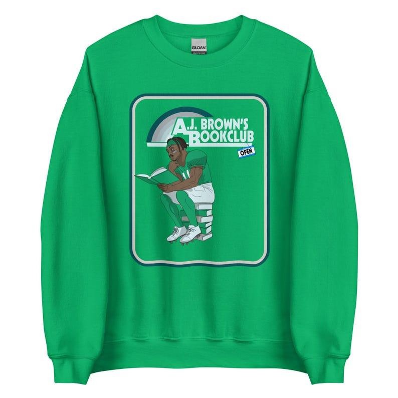 AJ's Book Club Crewneck Sweatshirt_Sweatshirt Gift For Woman and Man Unisex Sweatshirt T-Shirts, Hoodie | DripVista.com