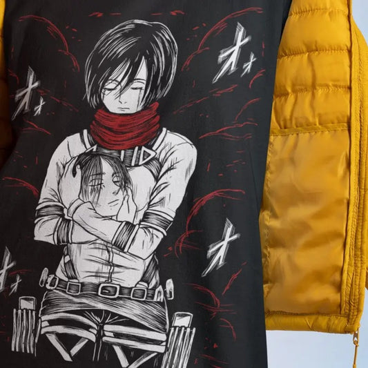 AOT Anime Shirt, Graphic Anime Unisex Shirt, Anime Lovers Shirt, Manga Tee, Japanese Anime, Gift for him, Gift for her subtle  anime