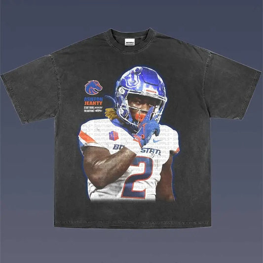 ASHTON JEANTY 1.1 Tee - Soft and Comfortable Shirt - Unisex - Graphic T-Shirt