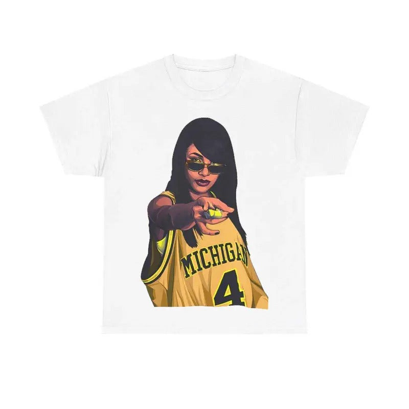Aaliyahh Shirt Graphic Tee Short Sleeve Streetwear Casual Trend shirt Gift For Fans, Gift For Men, Gift For Women All Size Cotton Menswear