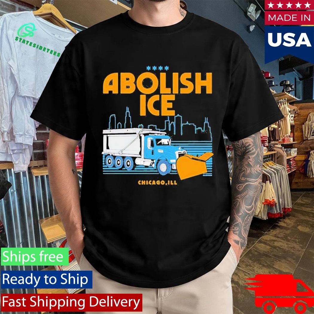 Abolish Ice Chicago Ill Snowplow Benefit Shirt
