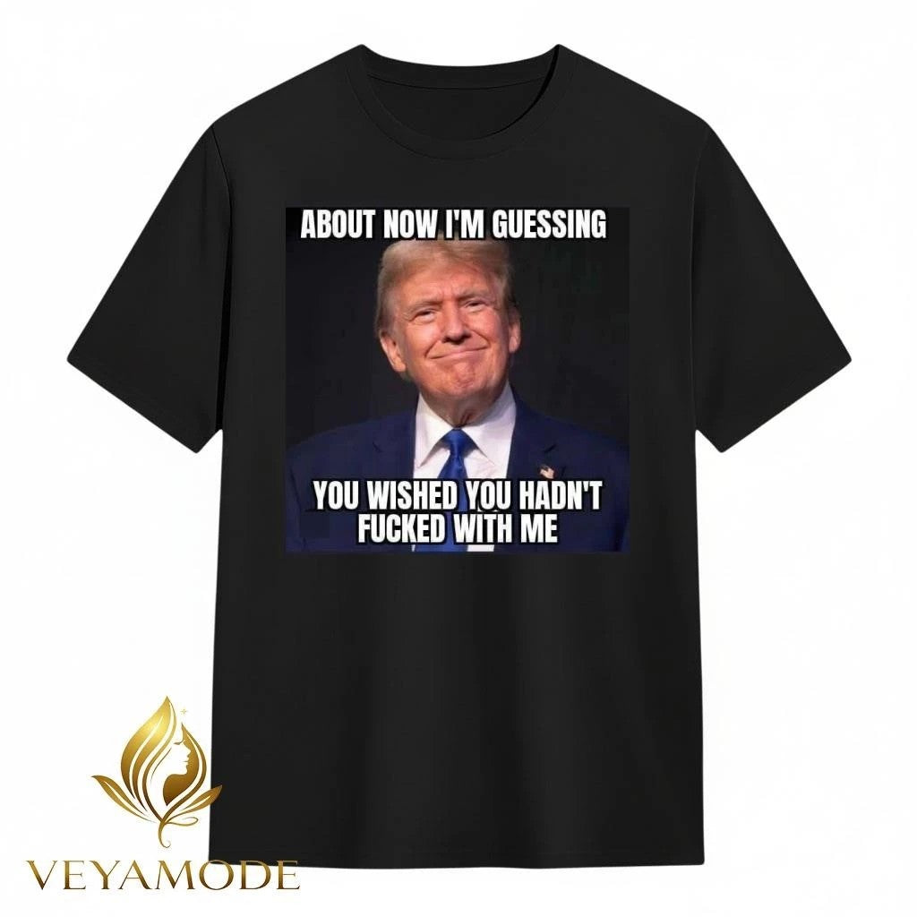 About now I’m guessing you wished you hadn’t fucked with me Trump tee