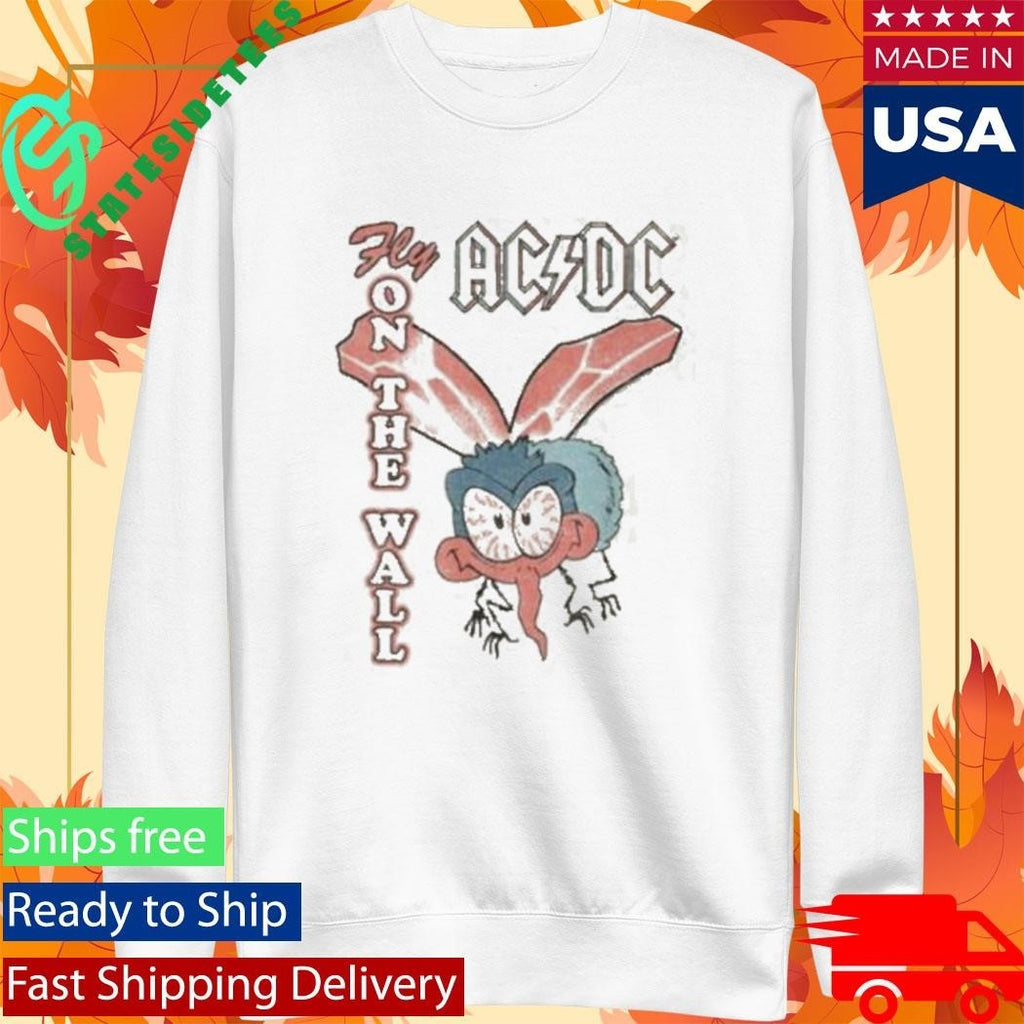 Acdc Fly On The Wall Ringer T-Shirt