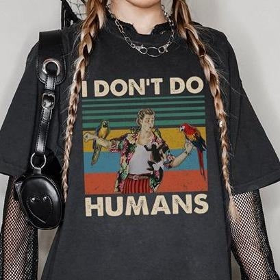 Ace Ventura I Don't Do Humans Shirt, Vintage Ace Ventura Shirt