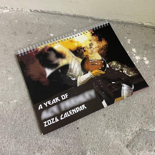 Ace Wall Calendar 2026 Legend Never Dies Thanks For Memories Calendar Tribute Gift for Rock Fans