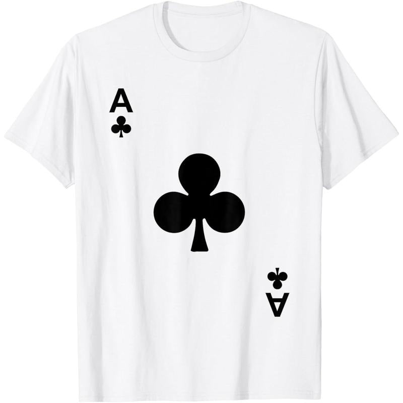 Ace of Clubs Tshirt Blackjack Cards Poker 21 A Tee shirt T-Shirt made in usa Hoodie, Sweatshirt | DripVista.com