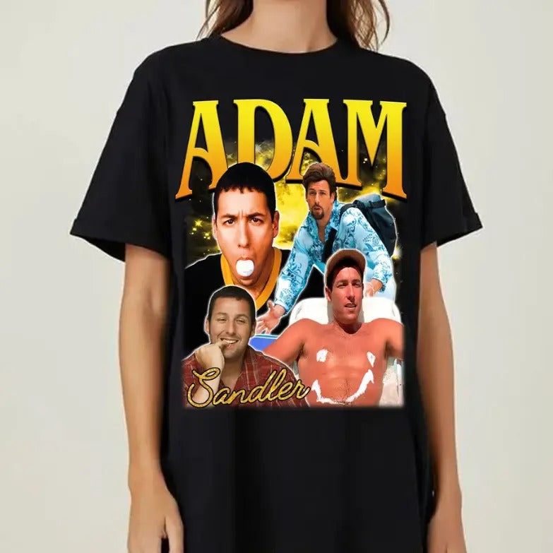 Adam Sandler T-Shirt Movie Shirt, Gift Shirt Cotton Crewneck Unisex Hoodie, Sweatshirt | DripVista.com